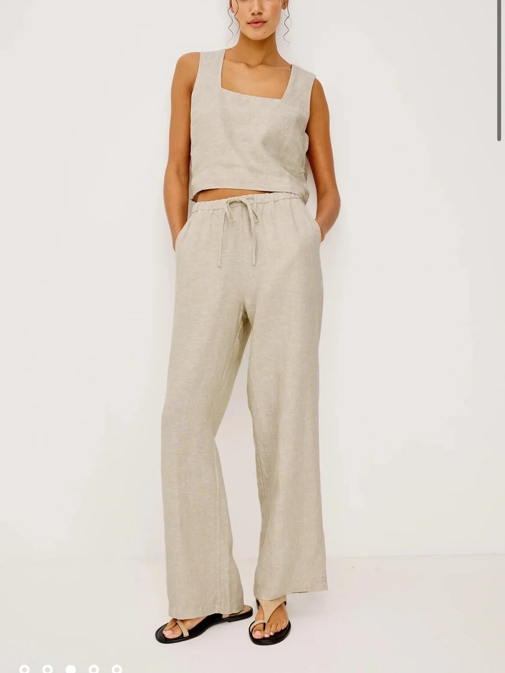 Rails Emmie Linen Pants - Picture 1 of 6